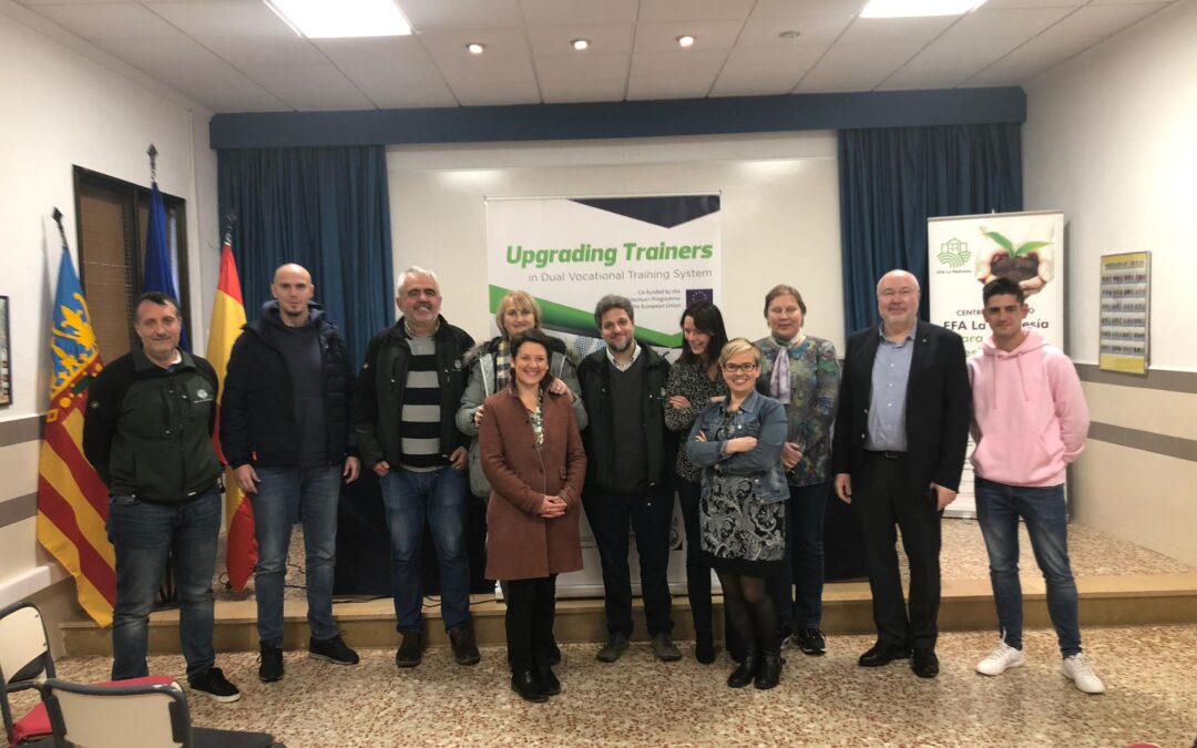 Primera reunión del proyecto UPT2S en la EFA La Malvesía