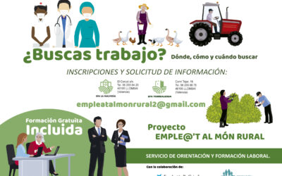 Un nuevo proyecto de la EFA ayudará a encontrar trabajo en el medio rural