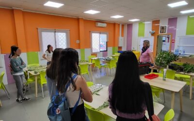 El colegio Vilavella de Valencia visita la EFA La Malvesía